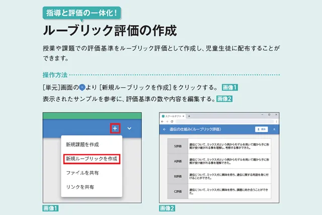 ルーブリックの作成
