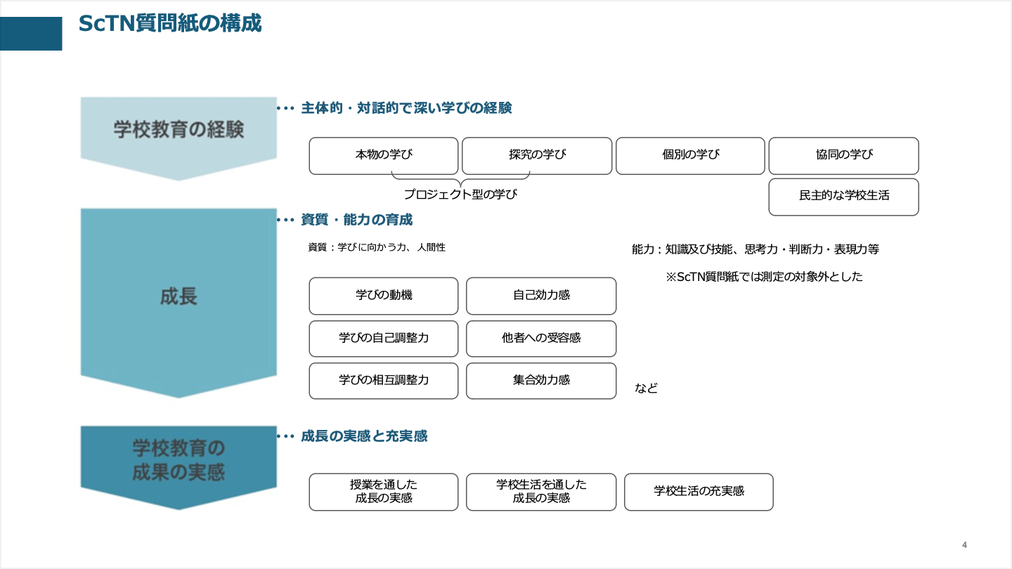 ScTN質問紙の構成