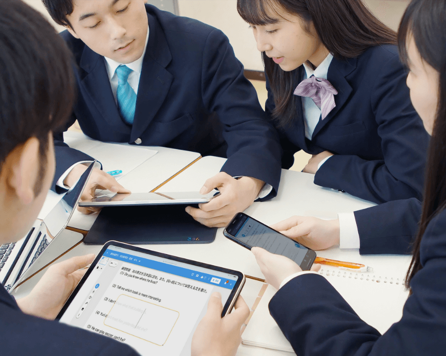 クラス全体の関心や理解の偏りを即座に把握のイメージ画像