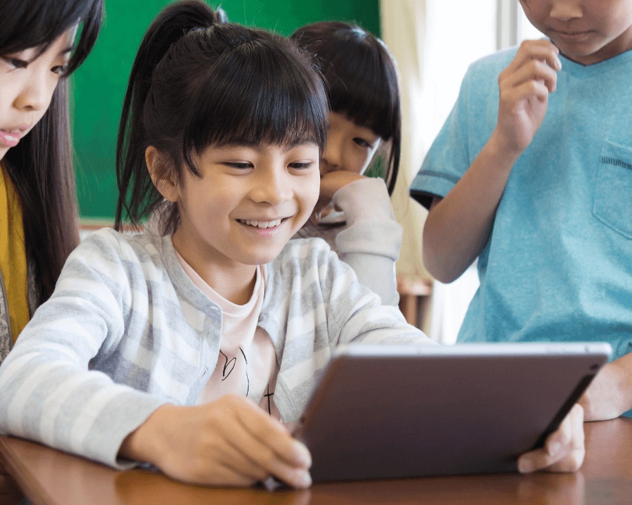 低学年でも直感的な操作が可能のイメージ画像